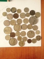 Старые монеты СССР разных годов 