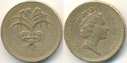 1 фунт 1985г Великобритания