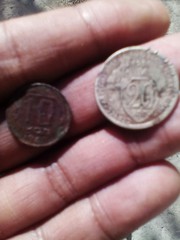монета 10 кооп 1948 года и монета 20 кооп 1933 года 